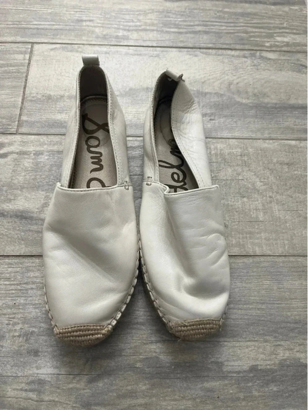 Sam Edelman White Leather Khloe Shoes